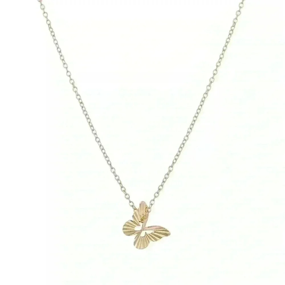 Butterfly Pendant Necklace